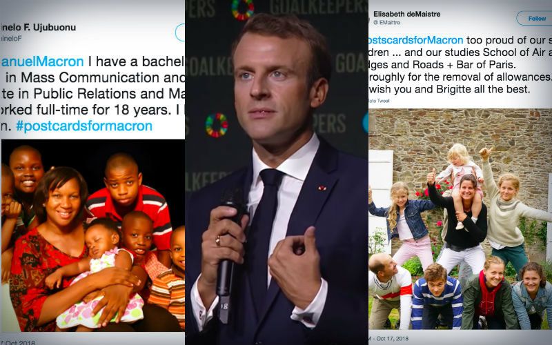 Big Family Backlash: Twitter Explodes With Responses to French President's Controversial Words On Fertility