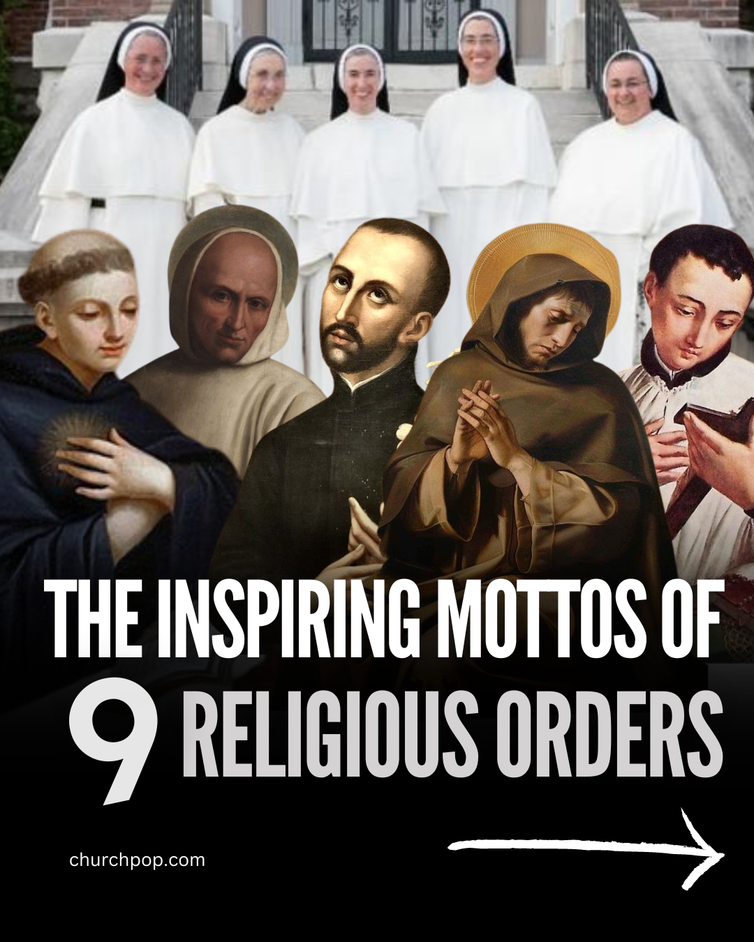 jesuit meaning, benedictine, augustinian, dominican, franciscan, carmelite
