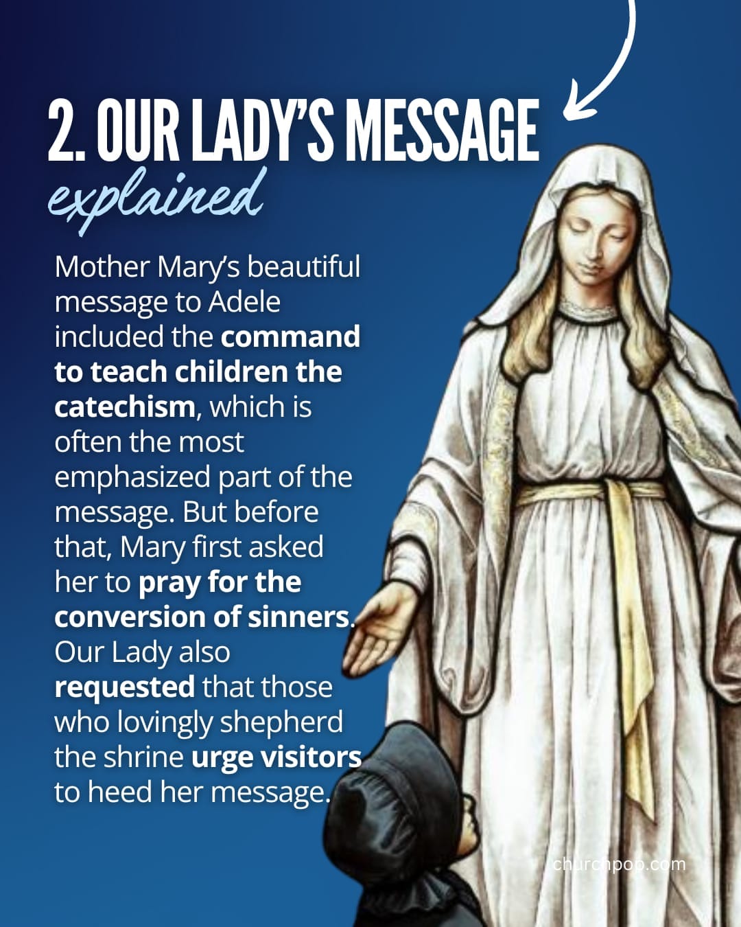 our lady of champion story, our lady, champion wisconsin shrine