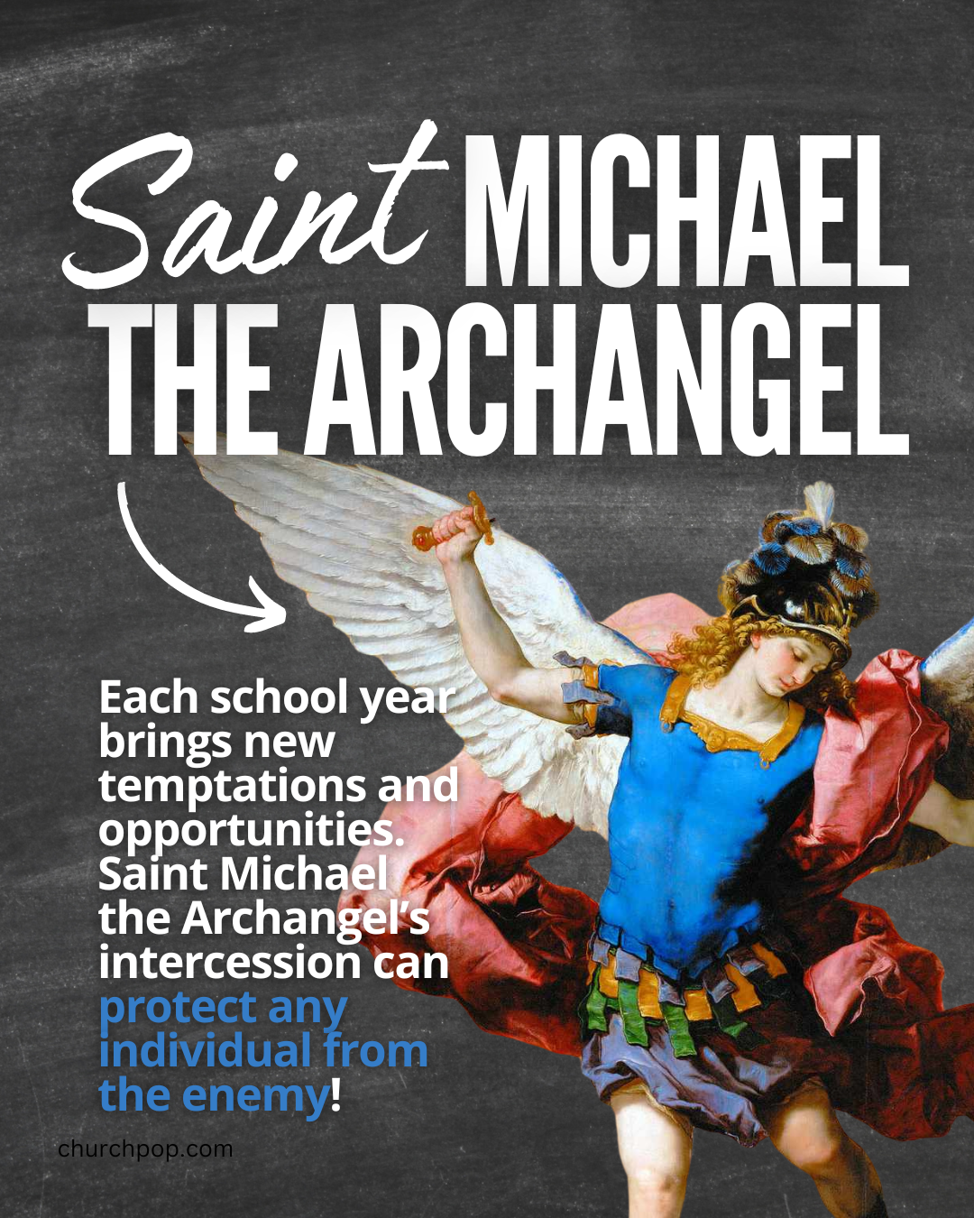 back to school for moms, back to school supplies, saint michael the archangel, saint michael