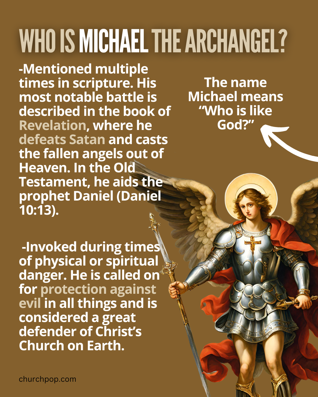 who is saint michael the patron saint of, who is saint michael in the bible