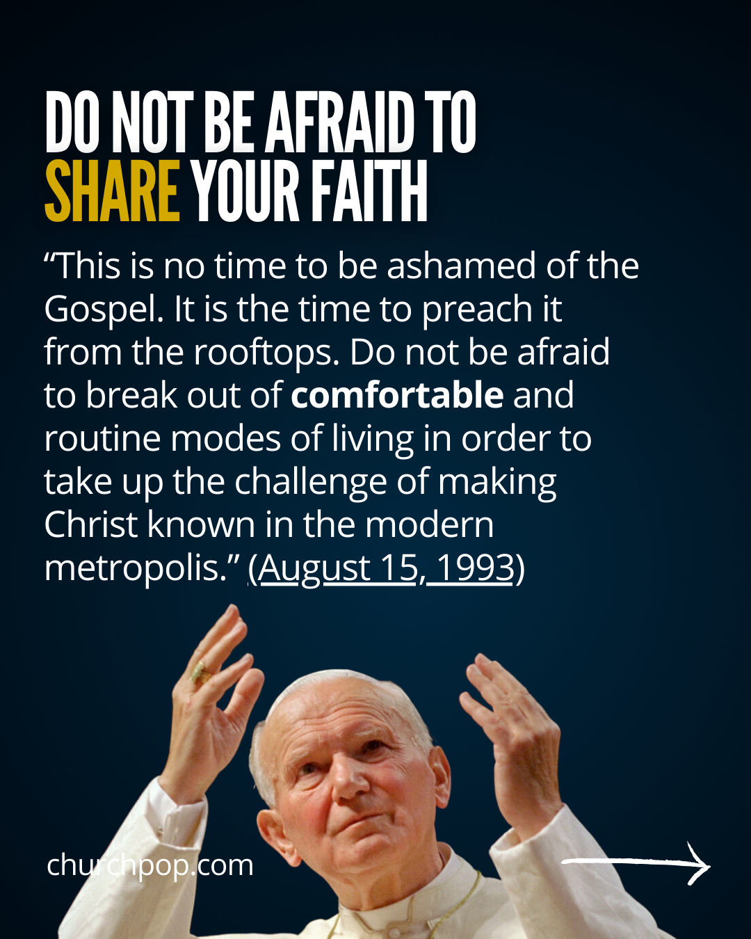 pope john paul ii quotes