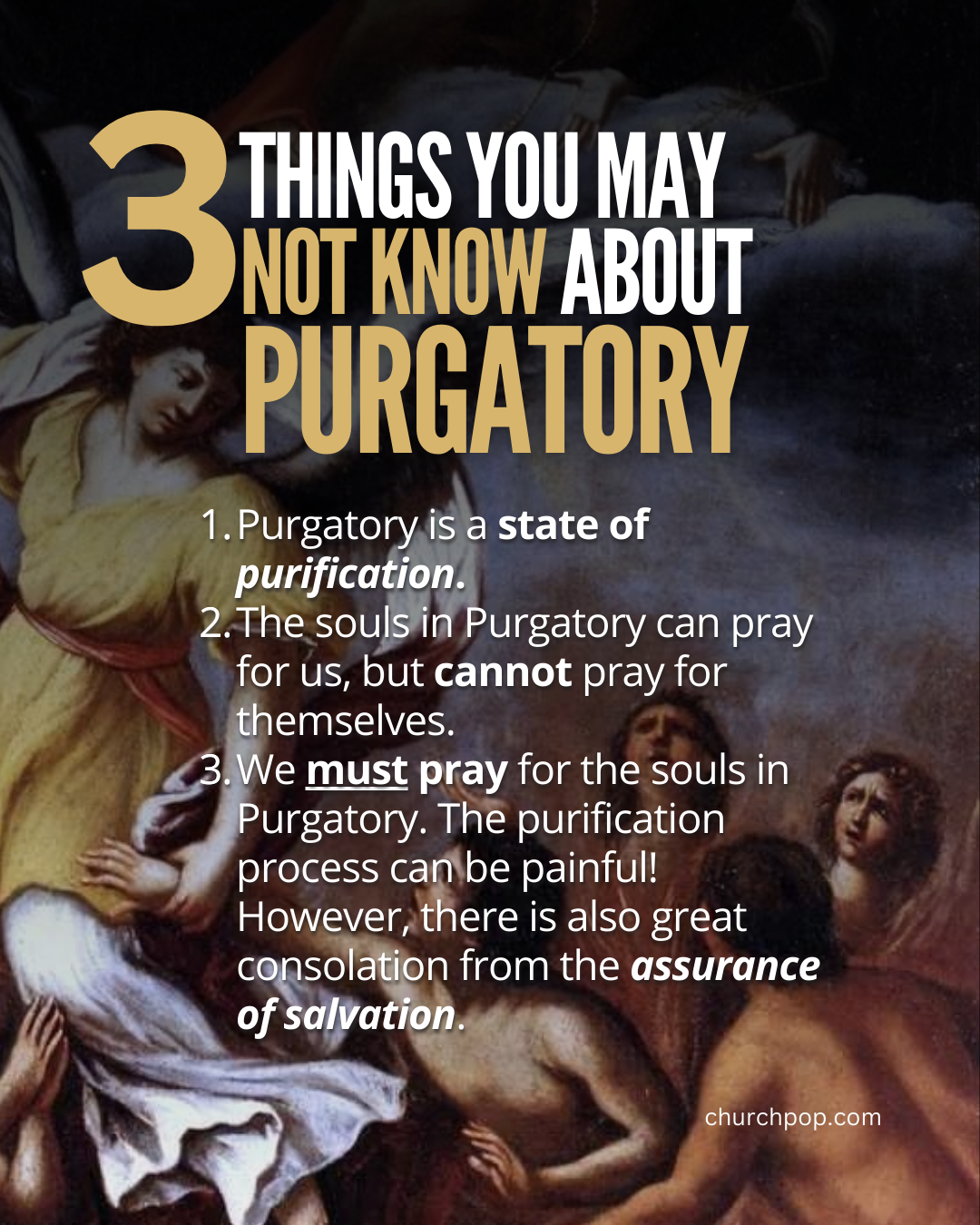 what is purgatory catholic