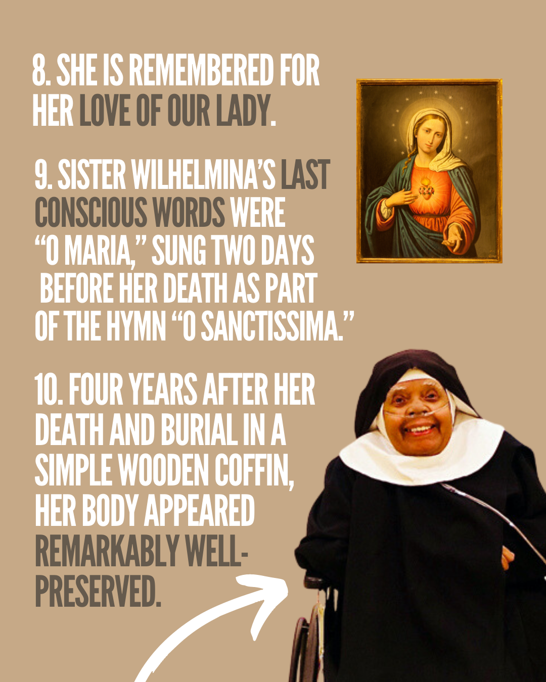 10 Things To Know & Share About Sister Wilhelmina Lancaster