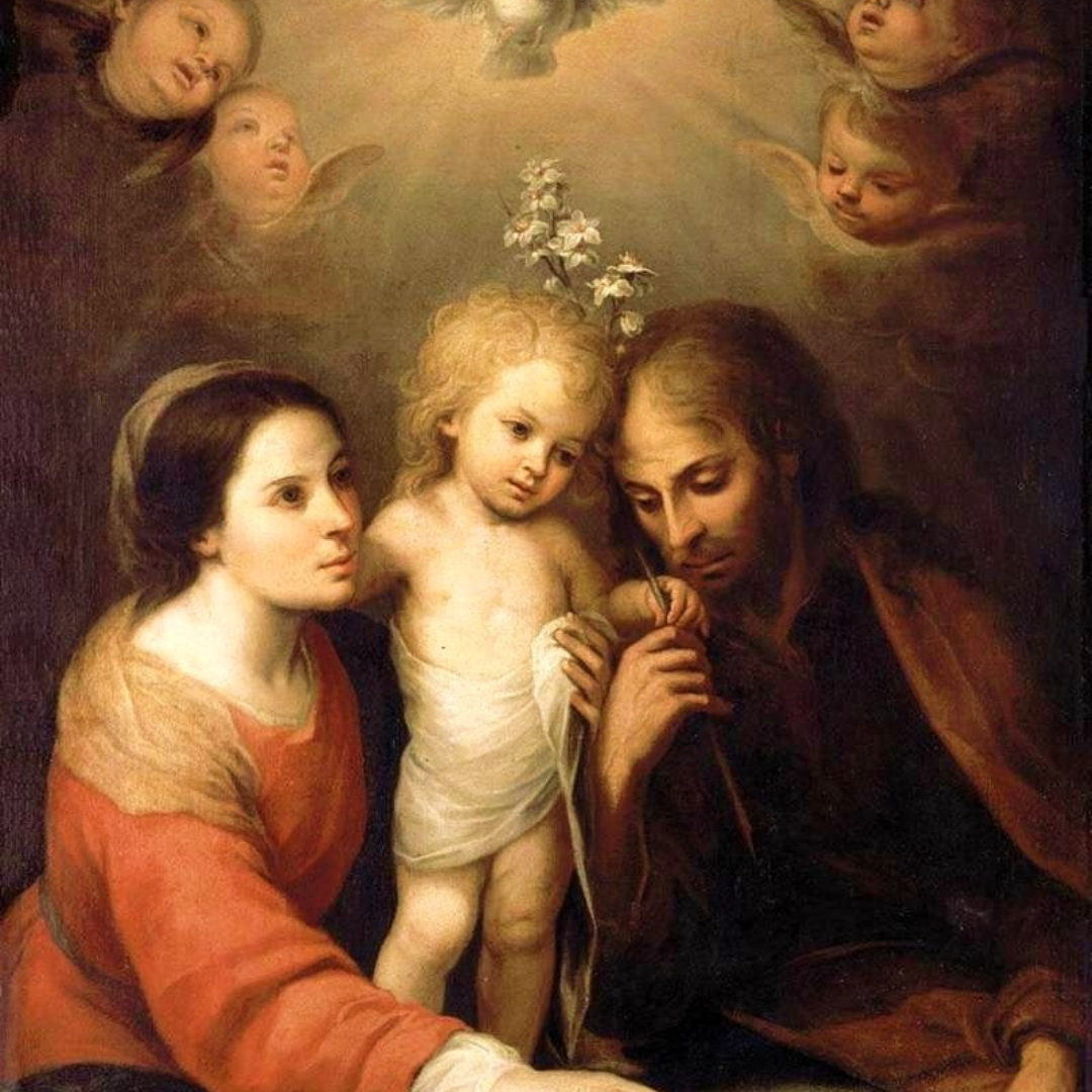 holy family picture, junipero.serra, junipero serra, apparitions of mary