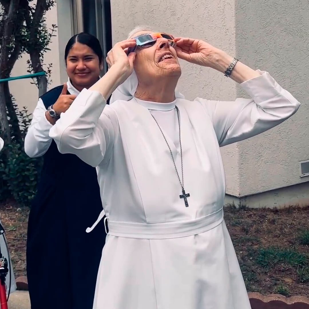 solar eclipse 2024, solar eclipse glasses, solar eclipse path of totality 2024, solar eclipse of april 8, are nun catholic