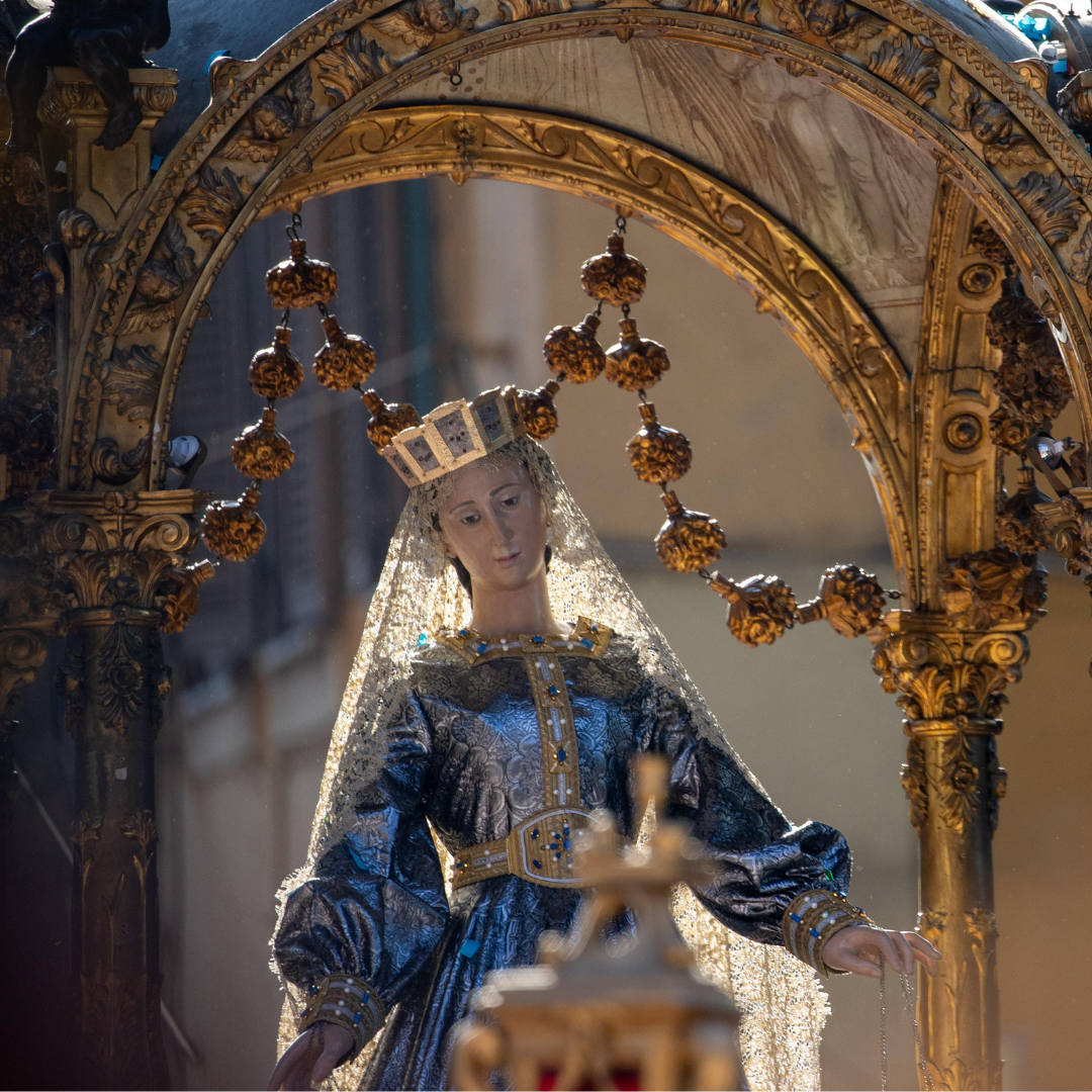 our lady of mount carmel, rome italy, procession