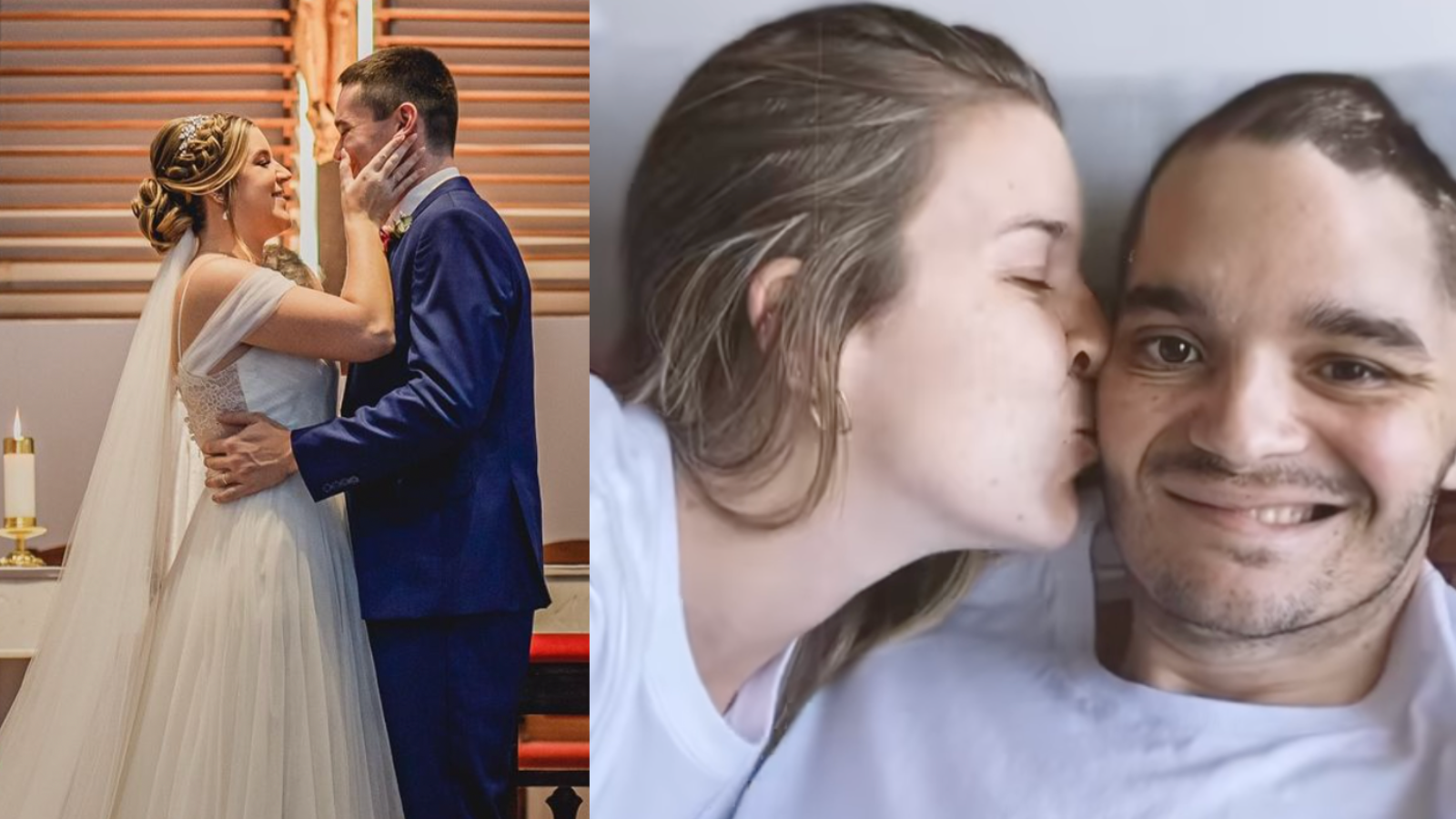 How this couple overcame a stroke the day after their wedding