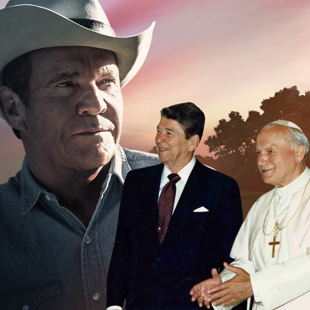 dennis quaid, ronald reagan, john paul ii karol wojtyla, john paul ii pope