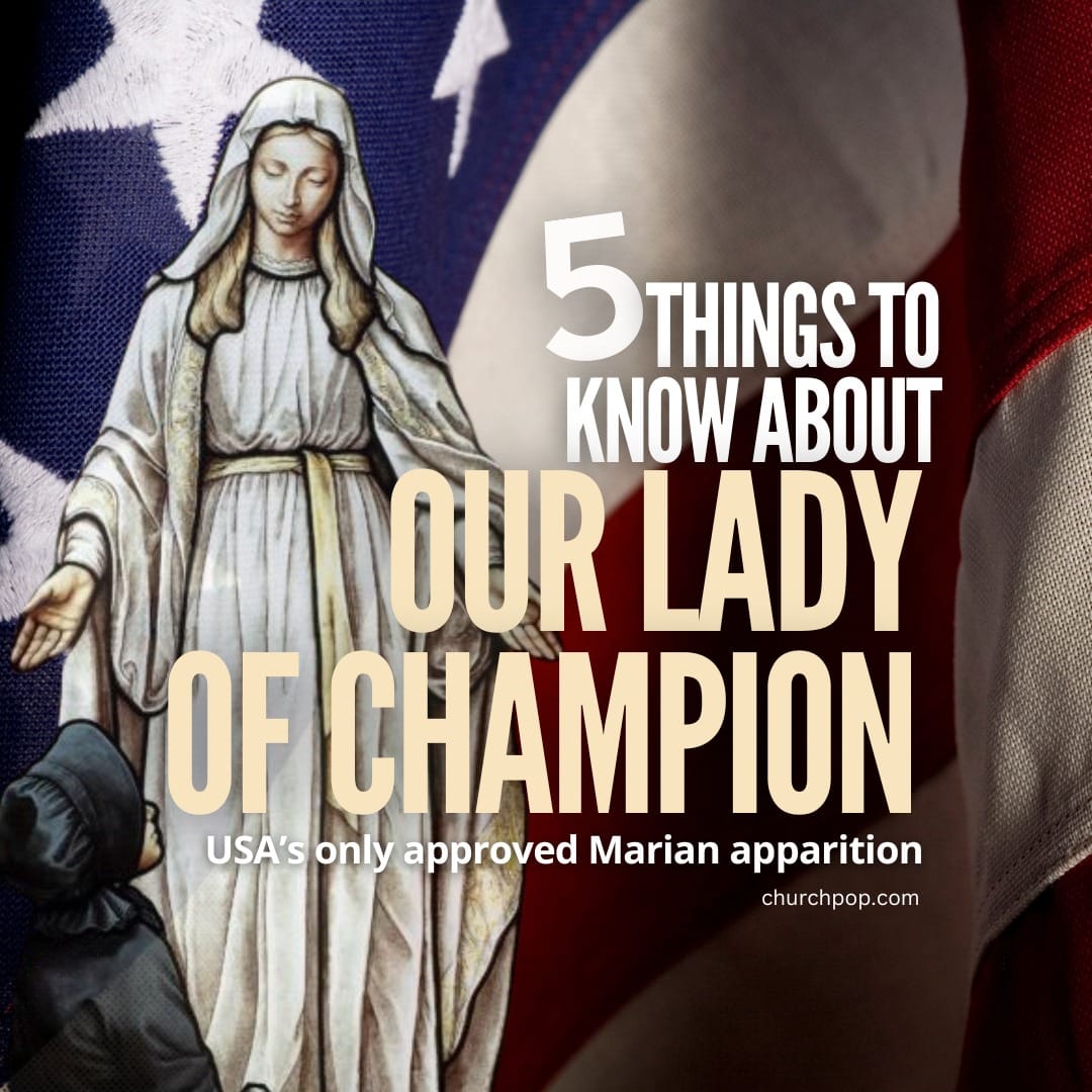  national shrine of our lady of champion, shrine of our lady of champion, our lady of champion story