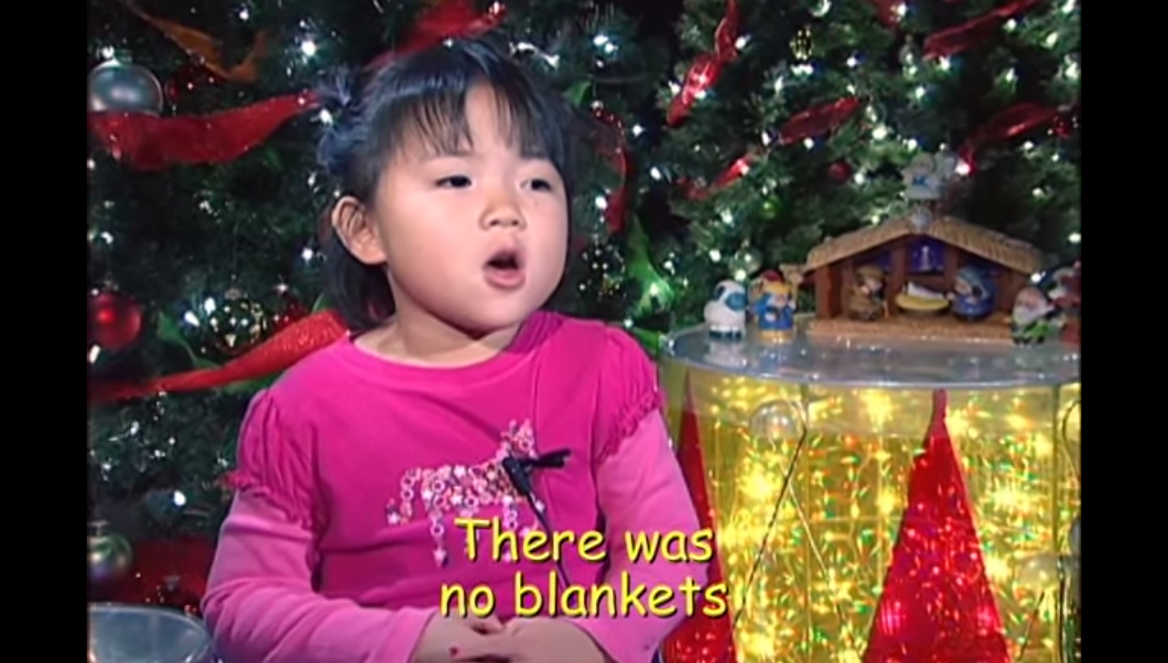 Cute Kids Explain their View of the Christmas Story