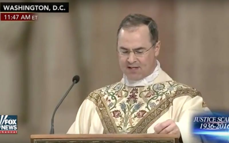 Inspiring: Justice Scalia's Son Preaches Powerful Christ-Centered Homily at Funeral