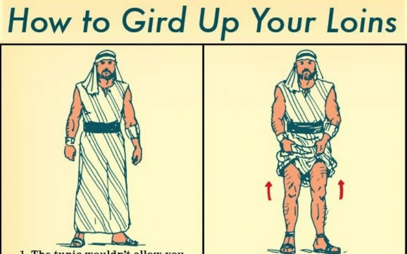 A Manly Biblical Skill: How to Gird Up Your Loins in 6 Easy Steps