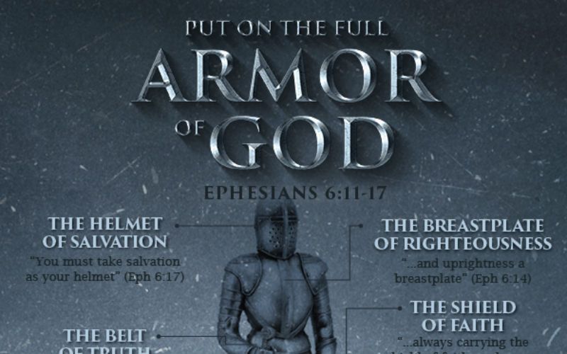 The Armor of God All Christians Need for Spiritual Battle, In One Infographic