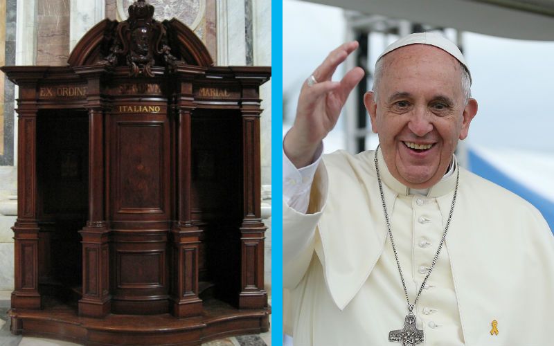 This Is What It's Like to Have Pope Francis Hear Your Confession