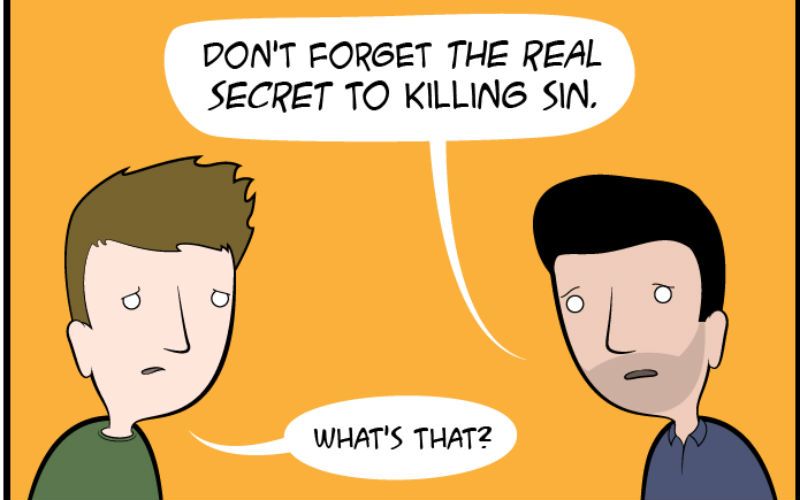 The Real Secret to Overcoming Sin, Explained In This Simple Cartoon