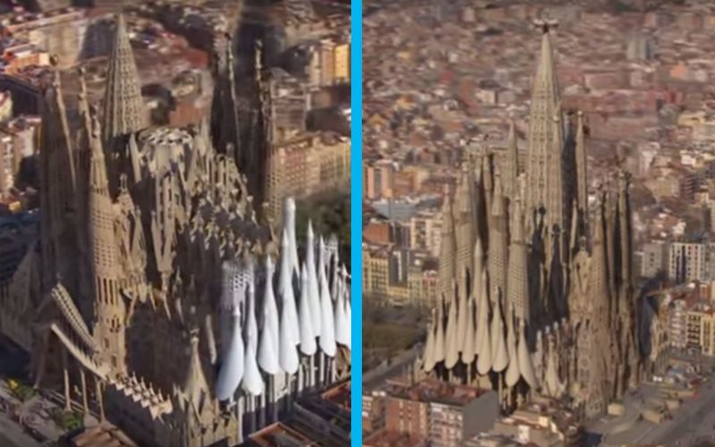 Amazing Video Shows What "Sagrada Família" Will Look Like When Completed