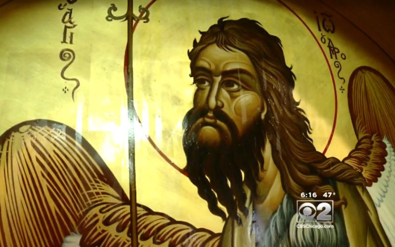 Orthodox Icon Miraculously Producing Oil with Healing Powers in Illinois