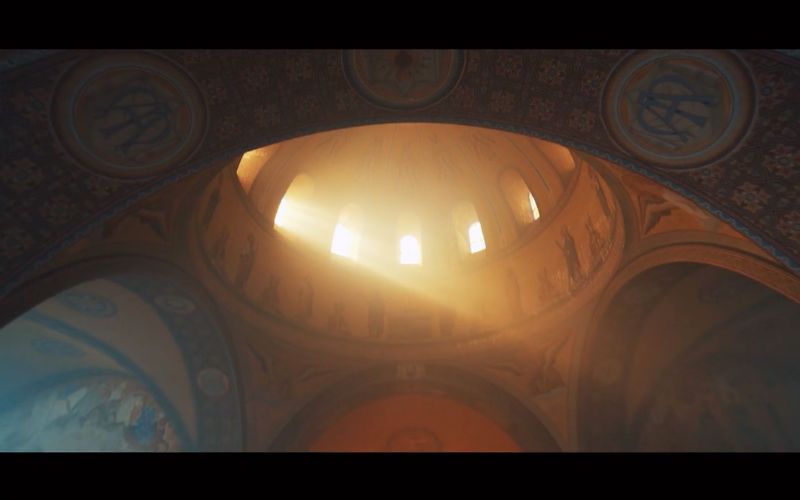 Hypnotizingly Beautiful: Video of Byzantine Church Taken with Drone