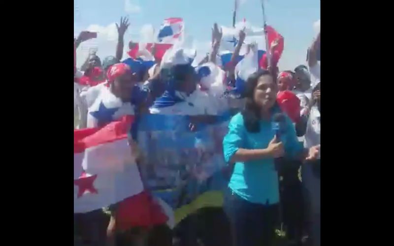 Watch Group from Panama Go CRAZY After Pope Announces WYD 2019 Host