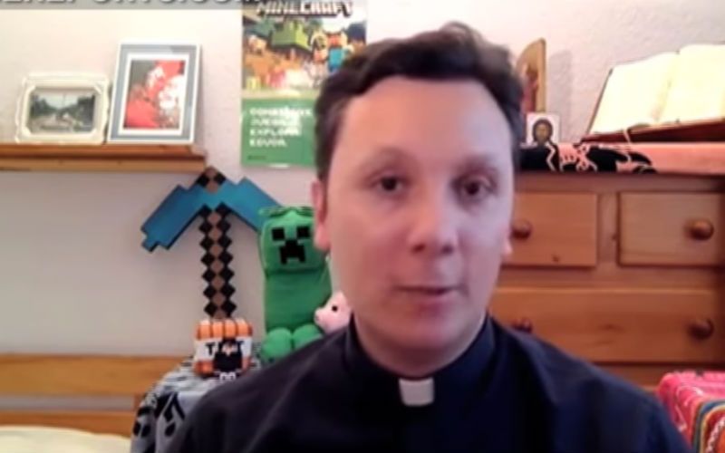 This Young Priest Is Using Minecraft to Teach Students the Catholic Faith