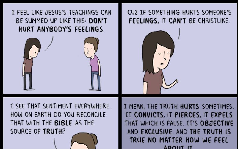 The Bankrupt Theology of "Don't Hurt My Feelings"