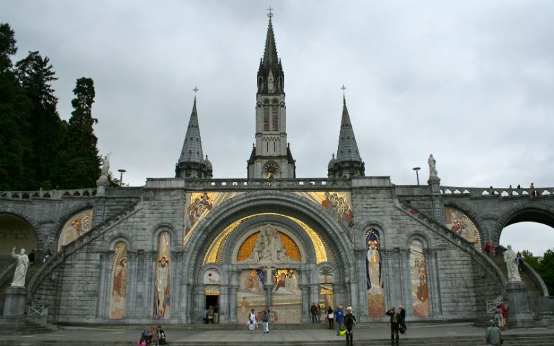 Helicopters, Undercover Police Provide Extra Security at Lourdes Amid Terrorism Concerns
