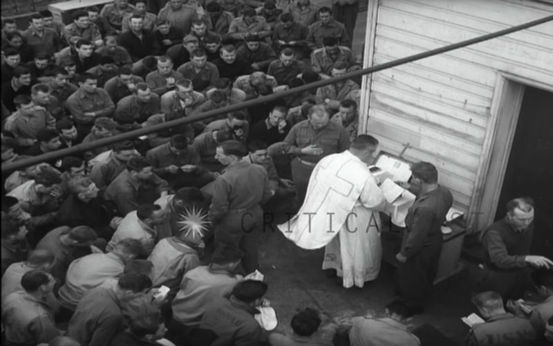 Forgotten Heroes: Fascinating Rare Footage of Mass During WWII