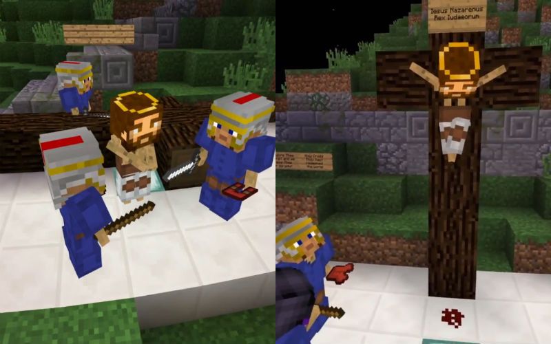 The Beautiful Minecraft Creation of the Stations of the Cross Will Blow Your Mind!