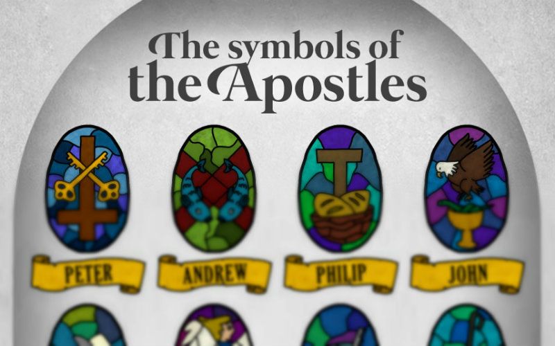 The Forgotten Symbols that Represent Each of the Apostles, In One Infographic!