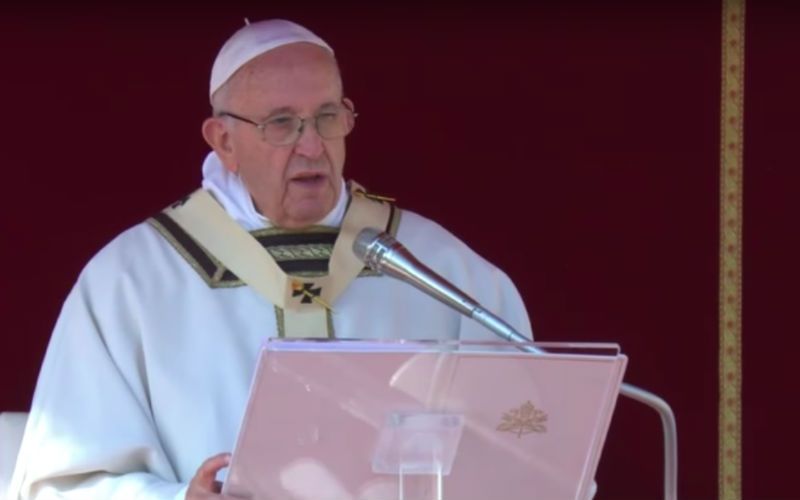 Pope Francis at Canonization Mass: "Wealth Suffocates Our Hearts...Leap Forward in Love"