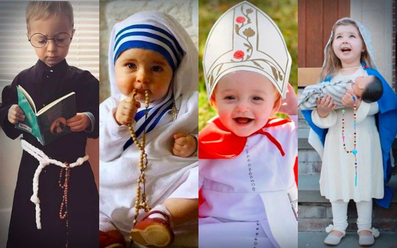 Holy Cuteness! Precious Children Dress Up as Saints for Halloween