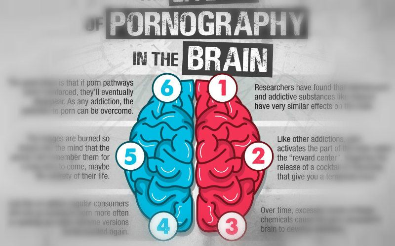 6 Shocking Ways Pornography Affects the Brain, In One Infographic