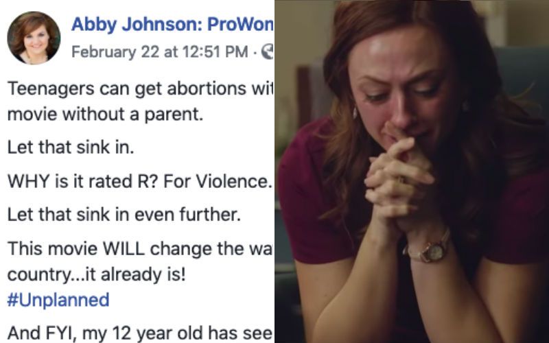 'Unplanned' Supporters Respond After Pro-Life Film Receives Shocking R-Rating: "MPAA Agrees Abortion is Violent"