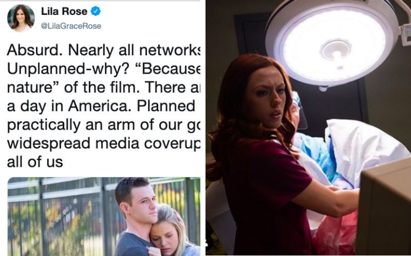 'Unplanned' Ads Refused by HGTV, Hallmark Channel, & Other Major TV Networks