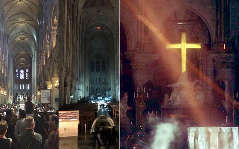 Inside Notre Dame Cathedral: Interior “Relatively Untouched” After Devastating Fire