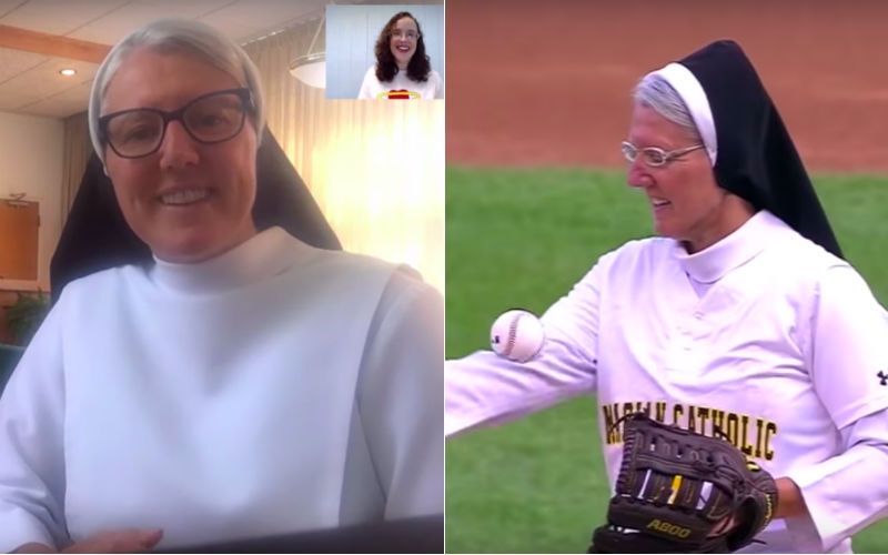 Nun Who Threw First Pitch: "My Dream is to Start a Revival - We All Have Something to Offer the World"
