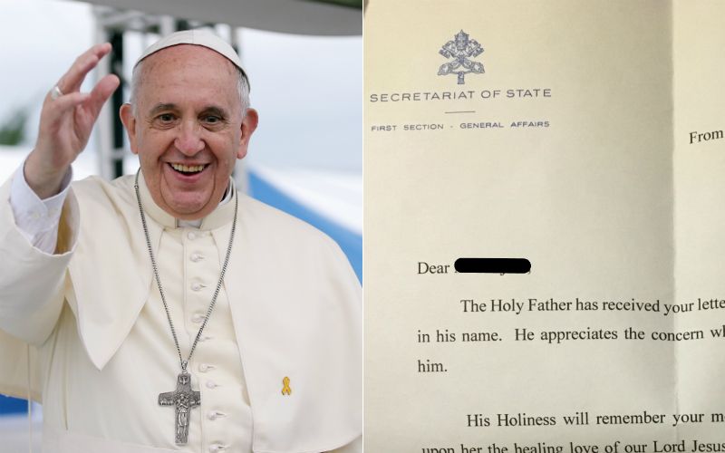 Pope Francis Replies to ChurchPOP Reader After Following Our Instructions for Sending Letter to Pope