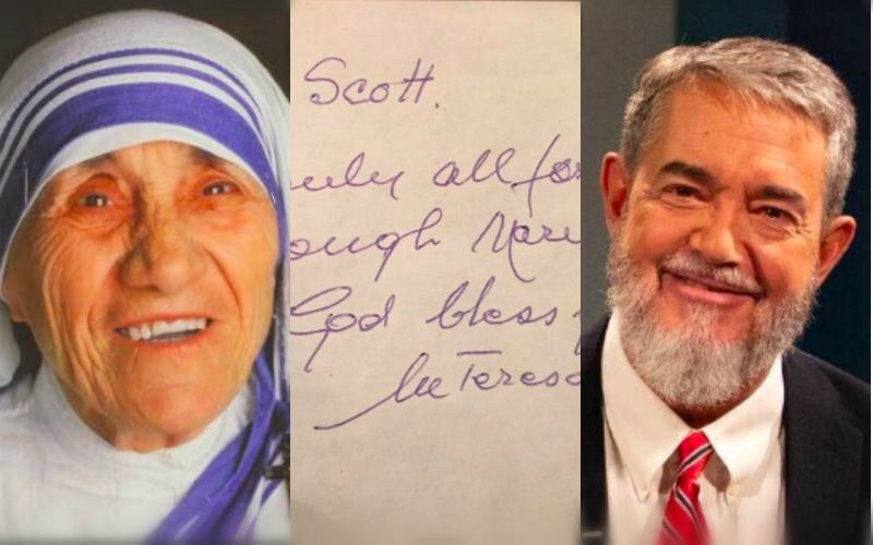Mother Teresa’s Authentic Handwritten Notes: Scott Hahn Posts Fascinating Images From This Modern-Day Saint