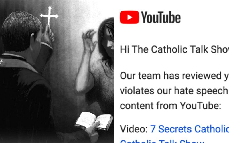 "Was a Demon Offended?": YouTube Pulls Catholic Talk Show's Secrets of Exorcists Episode