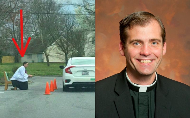 Priest Offers Drive-Thru Confessions Amid Church Lockdown for Coronavirus