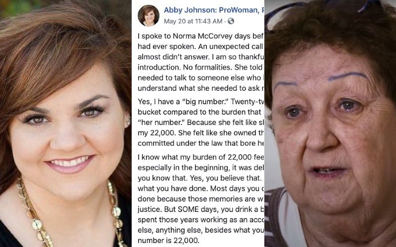 Abby Johnson Fires Back at "Jane Roe" Film: "They Lied About and Manipulated" Norma McCorvey