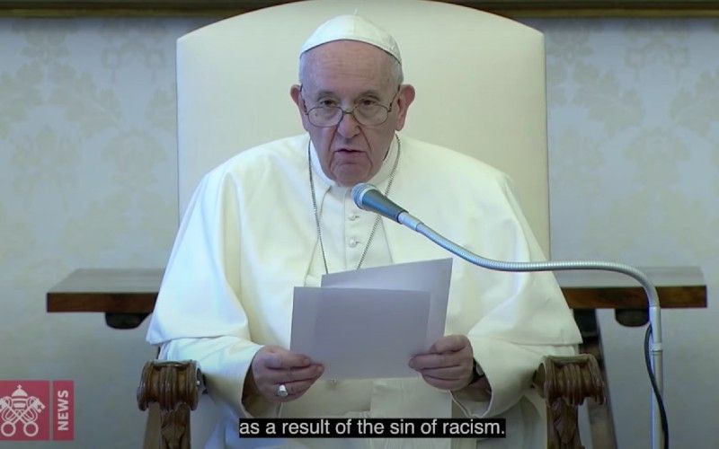 "We Cannot Tolerate": Pope Francis' Powerful Statement About the Evils of Racism