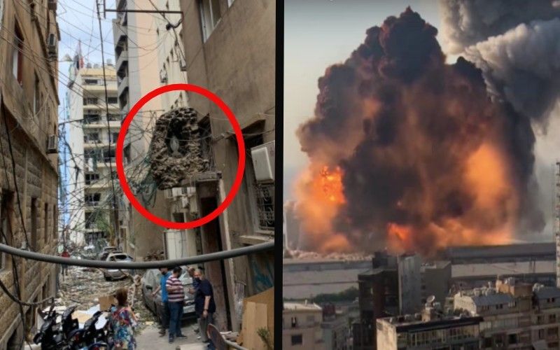 Statue of Our Lady Remains Perfectly Intact After Devastating Explosion in Beirut