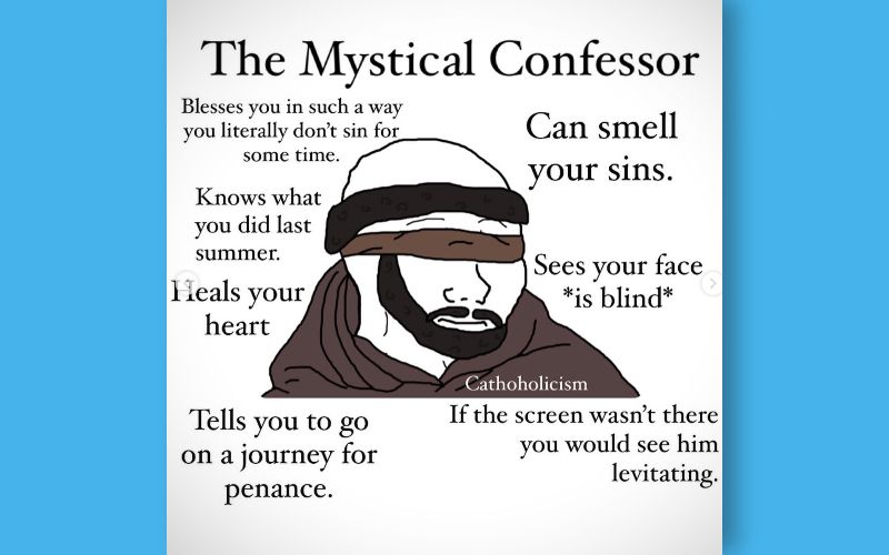 Who's Your Confessor? Identify Your Favorite Priest in Confession in 6 Hilarious Infographics