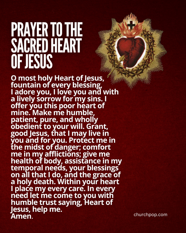 5 Sacred Heart of Jesus Prayers Every Catholic Should Know