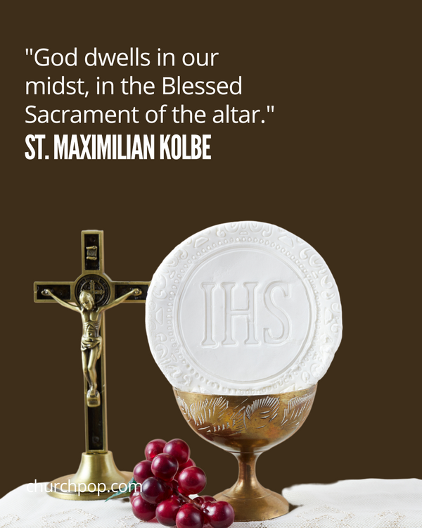 9 Powerful Quotes on the Holy Eucharist from the Saints