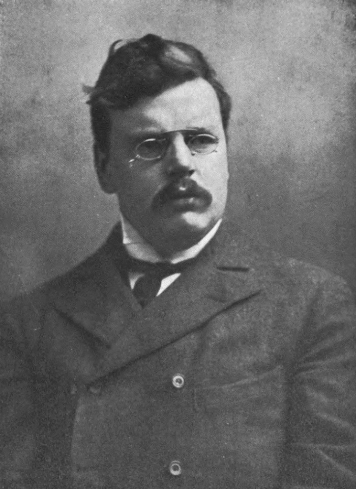 22 Rare Photos of the Great G. K. Chesterton